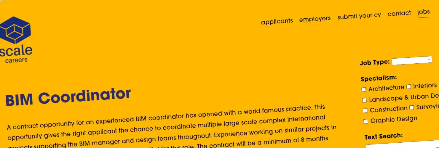 Scale Careers Bullhorn CRM integration in Squarespace